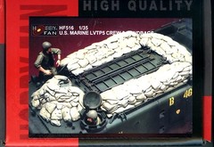 Hobby Fan 1/35 HF-516 US Marine LVTP-5 Crew – 2 Figures w/Sandbags