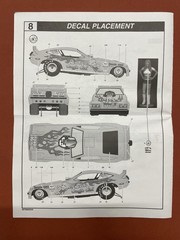 Revell Jungle Jim” Monza Funny Car model kit 85-7689 “Parts Only”