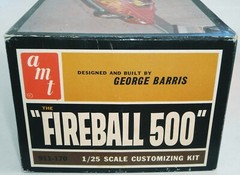 AMT TROPHY SERIES THE FIREBALL 500 BY GEORGE BARRIS 1/25 incomplete started