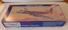 LOOK GLENCOE MODELS VICKERS VISCOUNT SCALE 1/96 MODEL KIT BOX