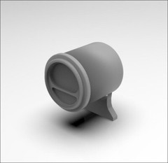 1:18 60’s Era Tach 3d Printed. Comes Unpainted. 2pk