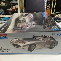 1994 Monogram Mercedes 300 SLR 722 Plastic Model Kit 1:24 skill 3 NEW SEALED