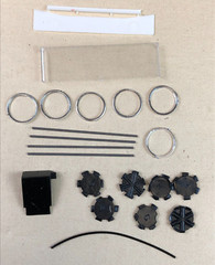 AMT Peterbilt 1:25 BUDWEISER 352 PACEMAKER CABOVER Truck Kit T551 ~Started AS-IS