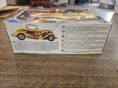 Vintage Monogram 32 Ford Roadster Street Rod Model Car Kit *OPEN BOX*