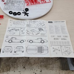 Monogram Shelby 427 Cobra Street 1:24 Model Kit 1989 Open Box Appears Complete