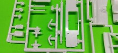 1970 Dodge Coronet Super Bee 1/25 MPC Frame Chassis Axle Rear End Suspension