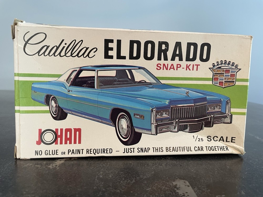 Jo-Han Cadillac Eldorado Vintage 1/25 Scale Model Snap-Kit #CS-501