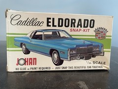 Jo-Han Cadillac Eldorado Vintage 1/25 Scale Model Snap-Kit #CS-501