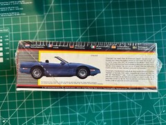Monogram Metal Flake Corvette Roadster Model Kit  Factory Sealed Box