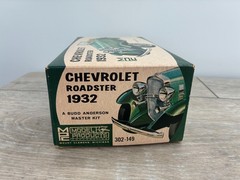 Vintage MPC Chevrolet Roadster 1932 1:25 Scale Budd Anderson Model Kit Open Box