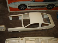 AMT T469 Model kit Monza 2+2 Box Opened 1976 Kit Ex Started Condition Original