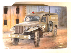 1/35 Bilek US Army Paddywagon Military Police MP PUR Parts # 888