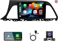 Car Stereo Radio for Hyundai Sonata 2015 2016 2017, 9″ Touchscreen Android 13