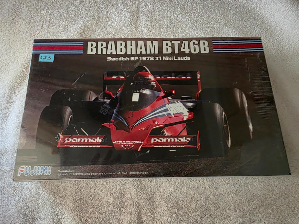 Fujimi 1/20 BRABHAM BT46B Swedish GP 1978 Niki Lauda Plastic Model Kit