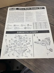 1988 REVELL ULTRA RODS Cobra,Corvette,Ultra-Vette 1:25 #7481 Open Box Complete