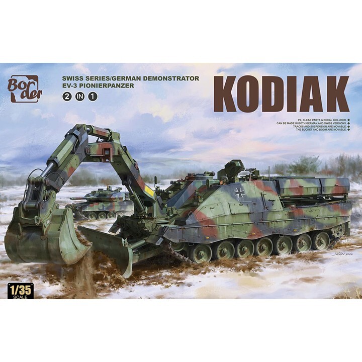 Border Model #BT-011 1/35 KODIAK