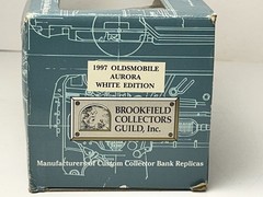 Brookfield 1:24 Scale 1997 Oldsmobile Aurora Promo Car with Box, White
