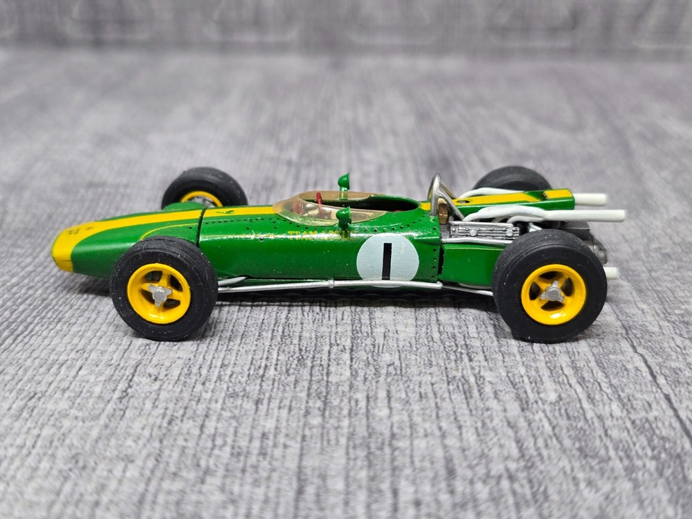 Vintage Scale Racing Lotus 43 1:43 Built Model Green 1966 Grand Prix Jim Clark