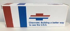 NEW 1974 Chevy Caprice Corvette Vega Dealer Promo Model REPLICA BOX ONLY..NO CAR