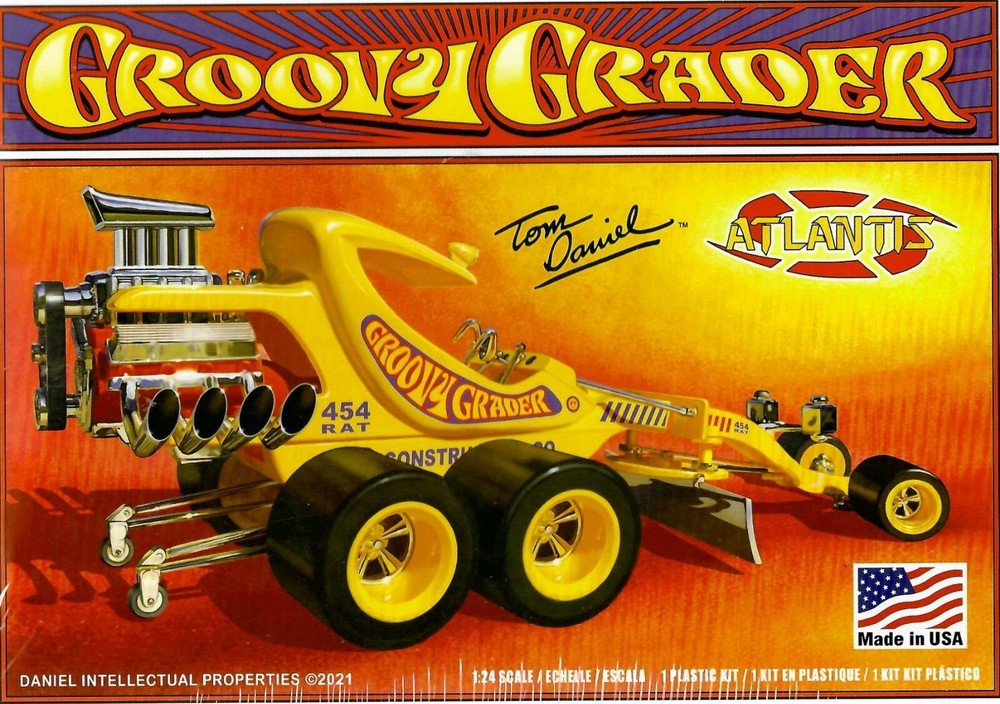Atlantis M5697 Groovy Grader model kit