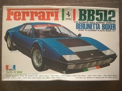 Nakamura Model Ferrari 512BB 1/24 Scale Plastic Model Adult Collectible