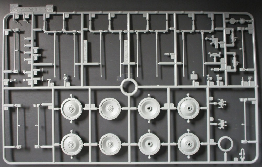 Dragon 1/35th Scale Flak Panther Ausf D – Parts Tree E from Kit No. 6899