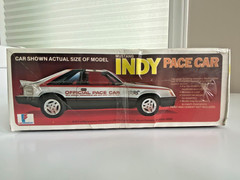 Vintage MPC 1979 Mustang Indy Pace Car 1/25 Scale Model Kit Factory Sealed Gold