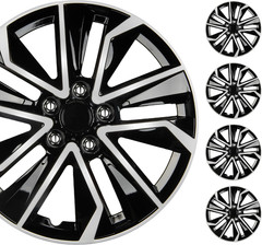 16 Inch Hubcaps Set of 4 – OEM Replacement Snap-On Wheel Rim Covers – Universal