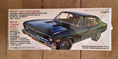 AMT 1972 Chevy Nova SS Pro Stocker 1/25 Scale Plastic Model Kit! #AMT1142M/12