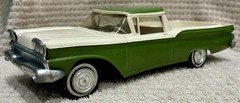 Vintage PMC 1959 Ford Ranchero Pickup Dealer Promo Model. Two-Tone. Interior. 👀
