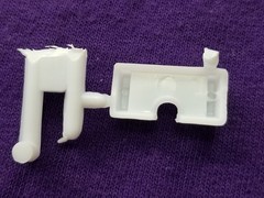 1991 Chevy S-10 Lowrider DASH INSTRUMENT POD from Revell 1:25 Model Kit