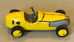 Vintage Custom Built Wood Midget Racer Model Indy 500 Marx Slush Race Stock Car