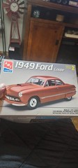 AMT 1:25 1949 Ford Coupe Model Kit, NEW , Open Box NO PLASTIC