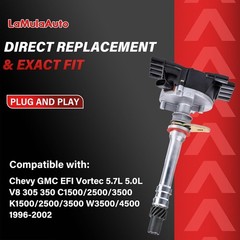 Ignition Distributor Compatible with Chevy GMC Vortec 5.7L 5.0L V8 305 5.7L V8