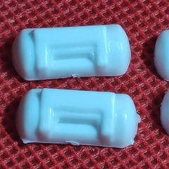 Semi Small Air Tanks Mack R685ST 1:25 Scale Model Truck Part AMT