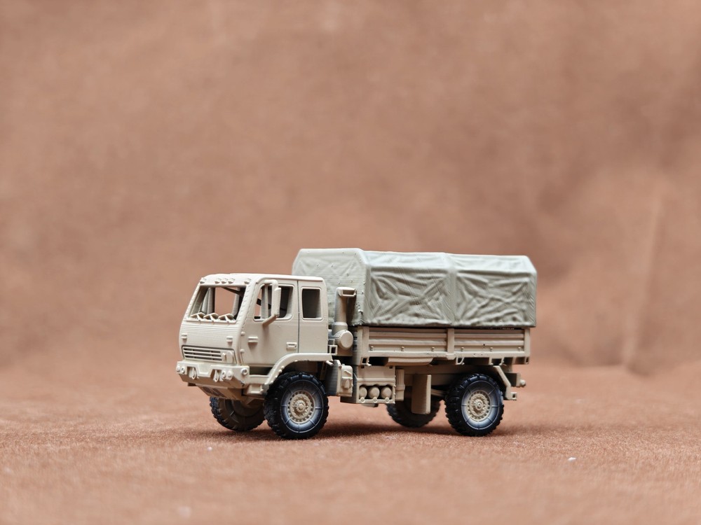 1/144 U.S. Logistics Tactical Truck Static Finished Colored Model 3D Printed