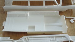 JO-HAN ’66 Cadillac Fire Rescue Ambulance 1/25 open box complete molded in white