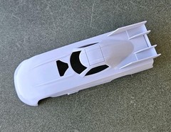 ABS-LIKE RESIN 3D PRINTED 1/25 2023 CHEVY CAMARO NITRO FUNNY CAR BODY
