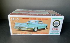 AMT Chrysler Imperial 1/25 Scale Model Kit – Red (1136) Must See!