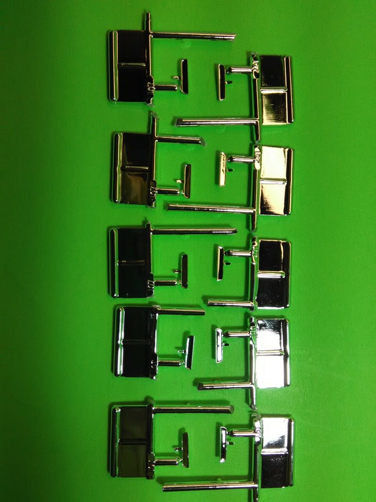 Lot of 10 chrome inside windshield mirrors 1967 Chevelle SS pro street 1968 69