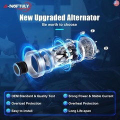 Alternator Replacement for Ford Ranger F150 E150 Explorer Escort Aerostar