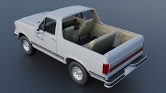 ABS-LIKE RESIN 3D PRINTED 1/25 1987 FORD BRONCO FULL KIT
