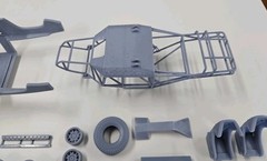 ABS-LIKE RESIN 3D PRINTED 1/35 HOONIGAN TROPHY TRUCK KIT