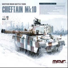 MENG TS-051 1/35 BRITISH MAIN BATTLE TANK CHIEFTAIN MK10 Model Kit