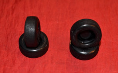 AMT 60’s Style Goodyear Blue Streak Wide Tires 1/25