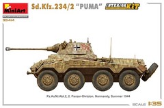 Miniart 1/35 SD.KFZ.234/2 PUMA #35419 📌USA📌New Rel.📌Sealed