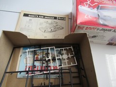 1/25 Revell Jaguar XJ-S The Saint’s TV Show Used- Parts & Box only! See photos!