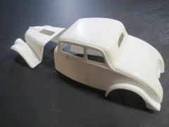 33′ Willys Stock Roof Coupe 1/25 Resin Body From Fremont Racing Specialties