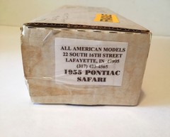All American Models Resin 1955 Pontiac Safari Station Wagon + Donor Parts 1:25