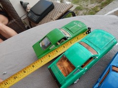 Vintage? 1960’s Ford Mustang Fastback Model Cars Lot Of 6 Built Junkyard Estate